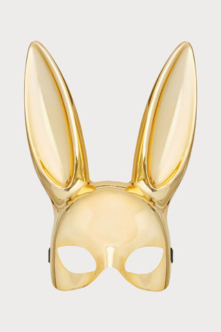 Maison Close Gold Mirror Bunny Mask - Naughty Knickers