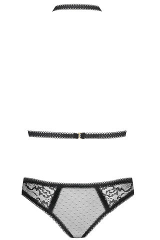 Maison Close Inspiration Divine Harness & Brief Black