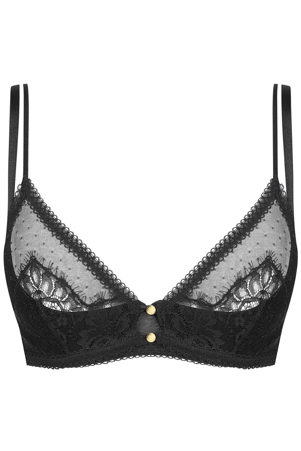 Maison Close Inspiration Divine Openable Quarter Cup Bra Naughty Knickers