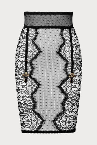 Inspiration Divine Skirt with Suspenders - front
