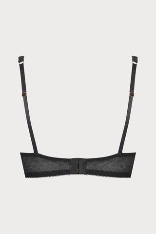 Maison Close Inspiration Divine Triangle Bra Black