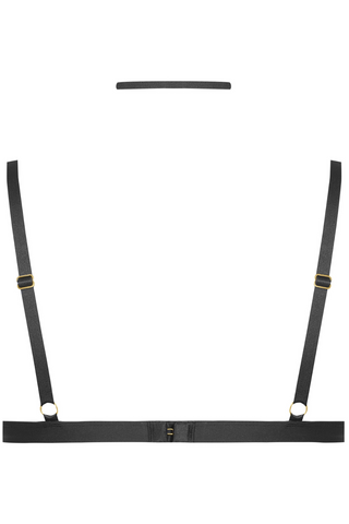 Maison Close Jeux Magnétiques Black Openable Triangle Bra