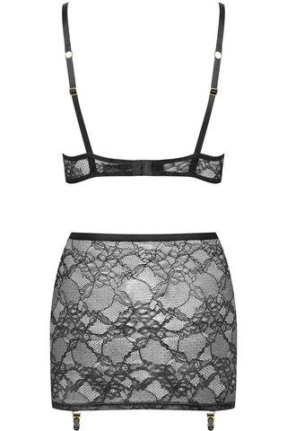 Maison Close Jeux Magnétiques Wire Bra & Skirt Black