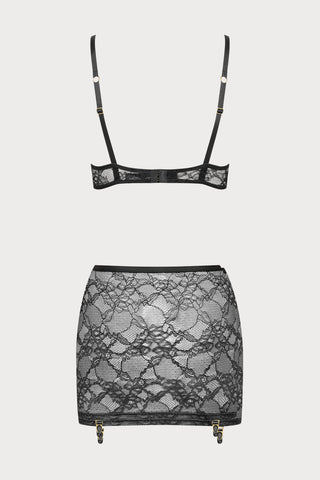 Maison Close Jeux Magnétiques Wire Bra & Skirt Black