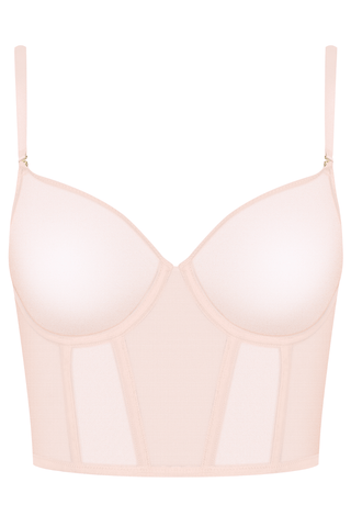 Maison Close L'Amoureuse Pink Bustier Bra