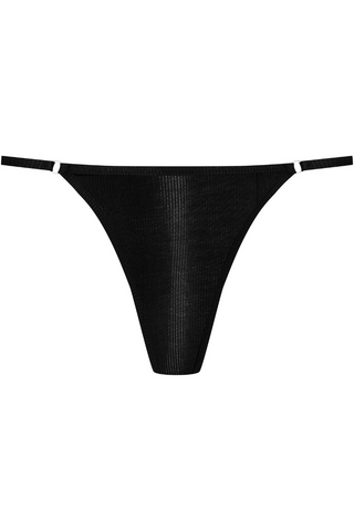 Maison Close La Femme Amazone Mini Thong Black