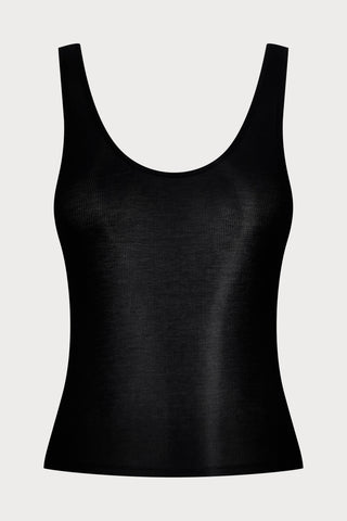 La Femme Amazone Tank Top Black, Size XS (UK 4-6)