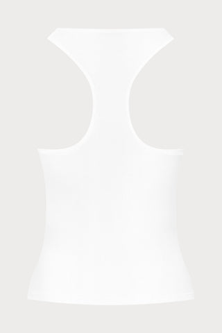 La Femme Amazone Tank Top White