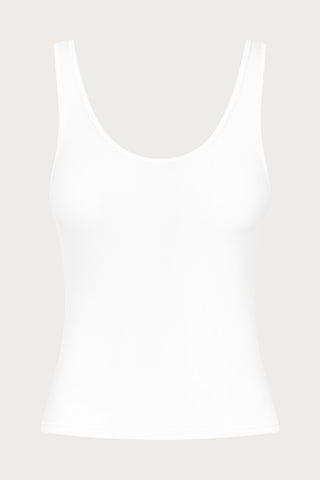 La Femme Amazone Tank Top White