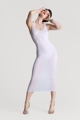 Maison Close La Femme Amazone Long Dress White