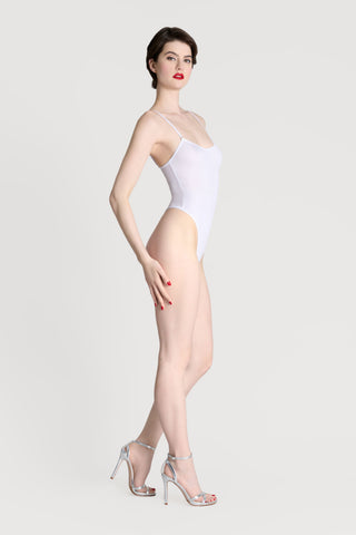 Maison Close La Femme Amazone Thong Body White