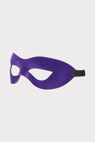 Maison Close L'Anonyme Purple Velvet Mask - Naughty Knickers