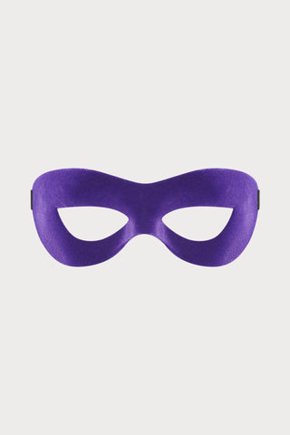 Maison Close L'Anonyme Purple Velvet Mask - Naughty Knickers