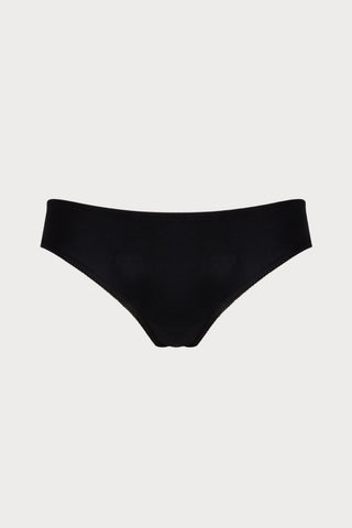 Le Petit Secret Open Back Shorty in Black