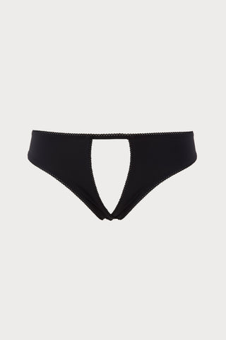 Le Petit Secret Open Brief in Black
