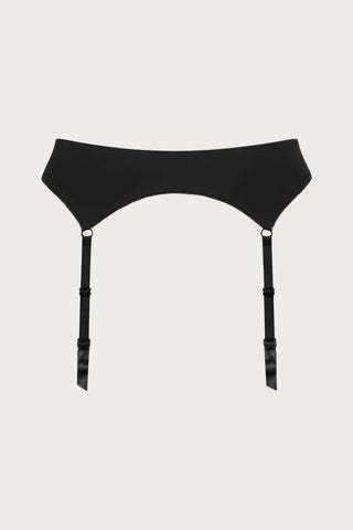 Le Petit Secret Suspender Belt in Black