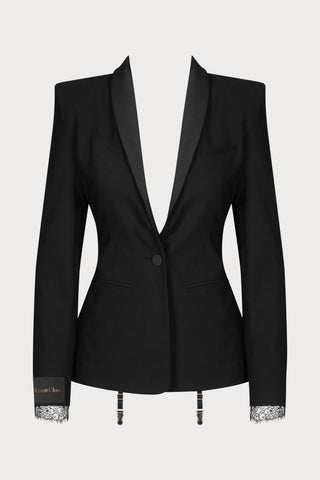 Maison Close Le Vestiaire Wool Tuxedo Jacket - Naughty Knickers