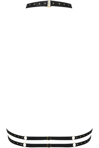 Black Studded Harness