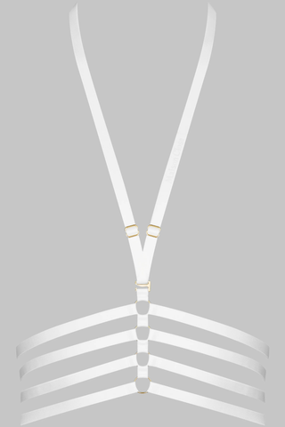 Maison Close Les Fétiches White Harness - Naughty Knickers