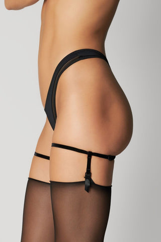 Maison Close Les Fétiches Black Velvet Les Suspenders