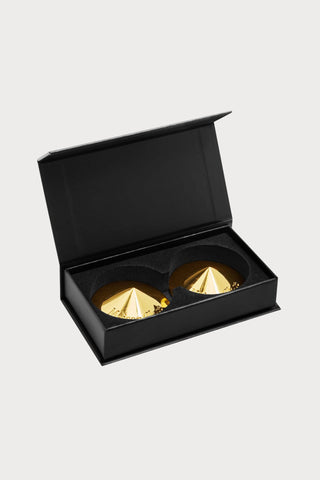 Maison Close Les Fétiches Nipple Pasties Gold - Naughty Knickers
