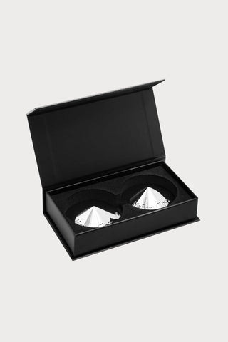 Maison Close Les Fétiches Nipple Pasties Silver - Naughty Knickers