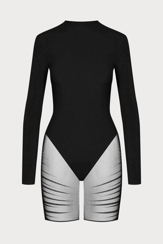 Nuit Fauve Long Sleeve Combi-Bodyshort