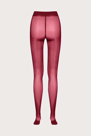 Maison Close Obsession Burgundy Tights 40 Denier