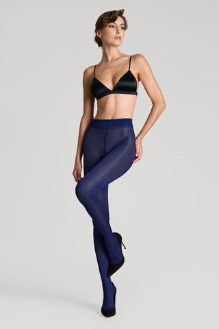 Maison Close Obsession Navy Tights 40 Denier