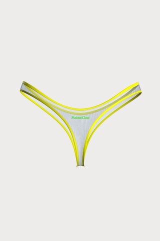 Panorama Blue High Hips Thong