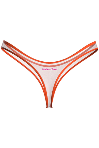 Panorama Pink High Hips Thong