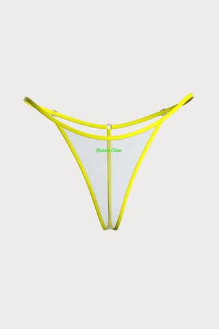 Panorama Blue Micro Thong