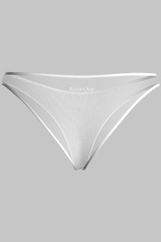 Maison Close Panorama White Brief - Naughty Knickers