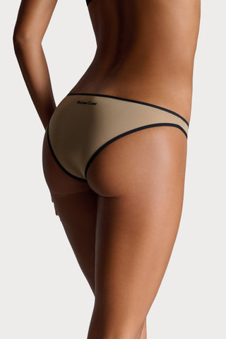 La Parisienne Dark Beige Brief