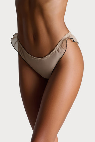 La Parisienne Dark Beige French Knicker
