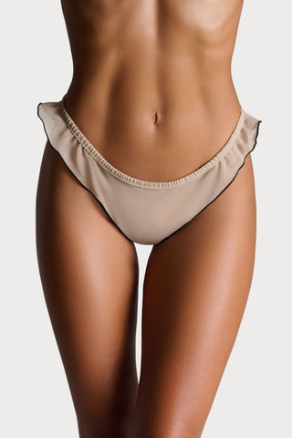 La Parisienne Dark Beige French Knicker