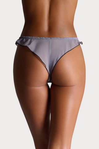 La Parisienne Grey French Knicker