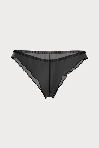 La Parisienne Black French Knicker