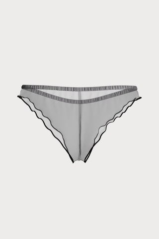 La Parisienne Grey French Knicker