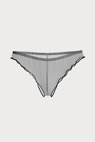 La Parisienne Grey French Knicker