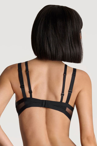 Maison Close Pure Tentation Black Balconette Bra
