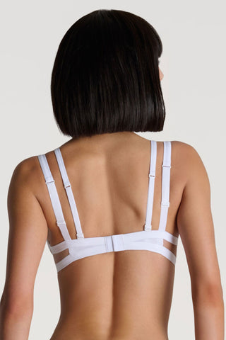 Maison Close Pure Tentation White Balconette Bra