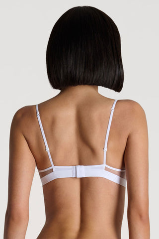 Maison Close Pure Tentation Sheer White Wireless Bralette