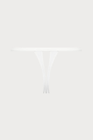 Pure Tentation Openable Mini Thong in White