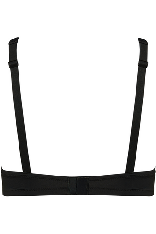 Black & Nude Scarf Underwired Bra Maison Close Pure Tentation