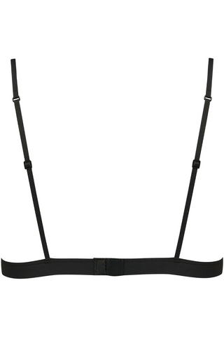 Maison Close Pure Tentation Sheer Black & Nude Wireless Triangle Bra