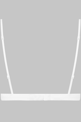 Maison Close Pure Tentation Sheer White Wireless Triangle Bra