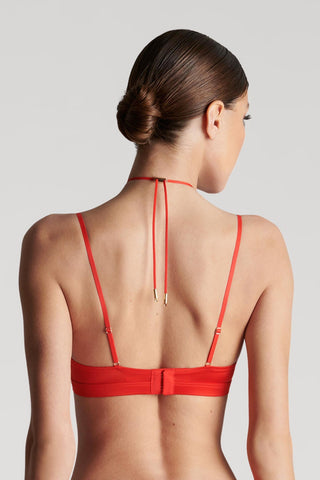 Maison Close French Kiss Bralette Red