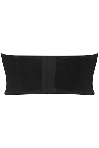 Maison Close Rendez-Vous Strapless Bustier Bra Black