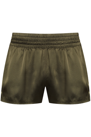 Maison Close Rendez-Vous Unisex Silk Boxer Khaki